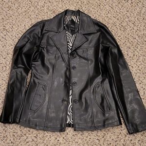 Free w/Purchase- Vanity Faux Leather jacket